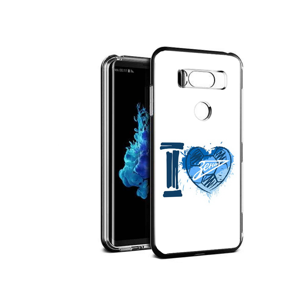 

Чехол MyPads Tocco для LG V30S ФК я люблю зенит, Прозрачный, Tocco