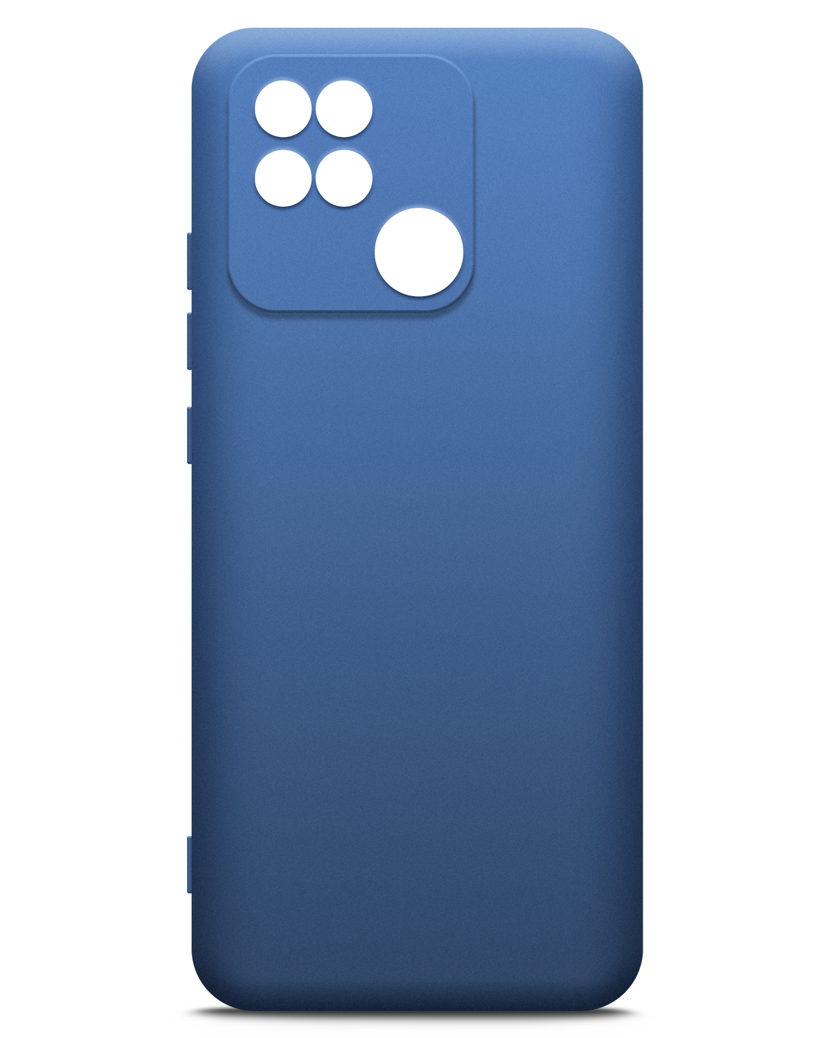 

Чехол Brozo на Xiaomi Redmi 10C, с силиконом Soft touch, синий, Xiaomi Redmi 10C