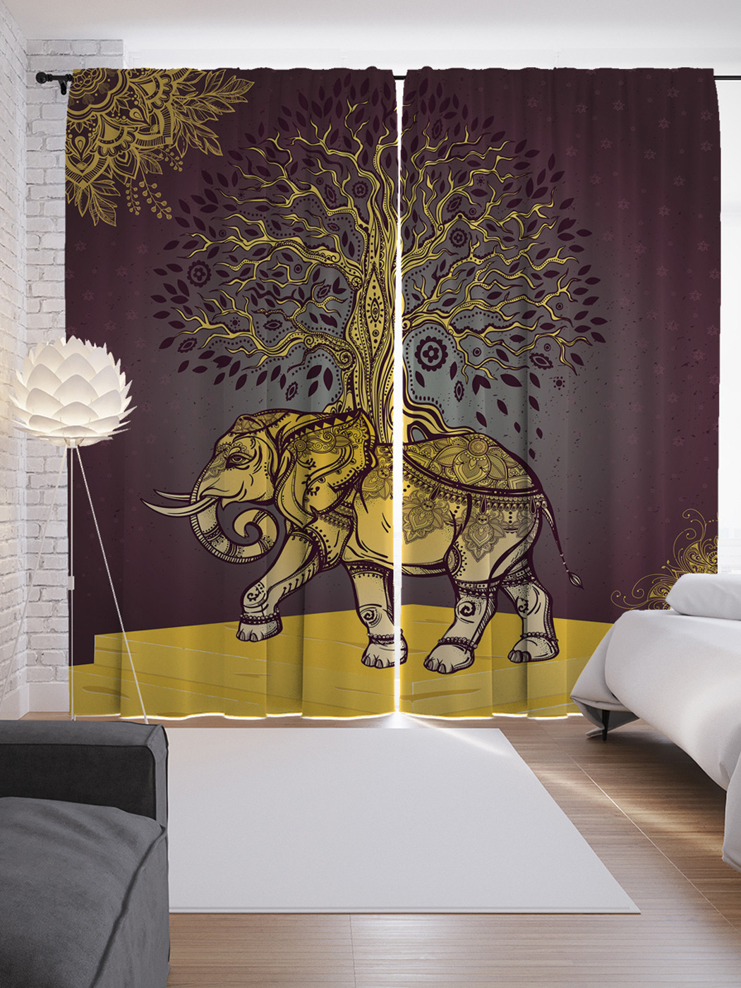 

Шторы с фотопечатью JoyArty «Древо жизни» из сатена, 290х265 см, Шторы с фотопечатью «Древо жизни» из сатена, 290х265 см