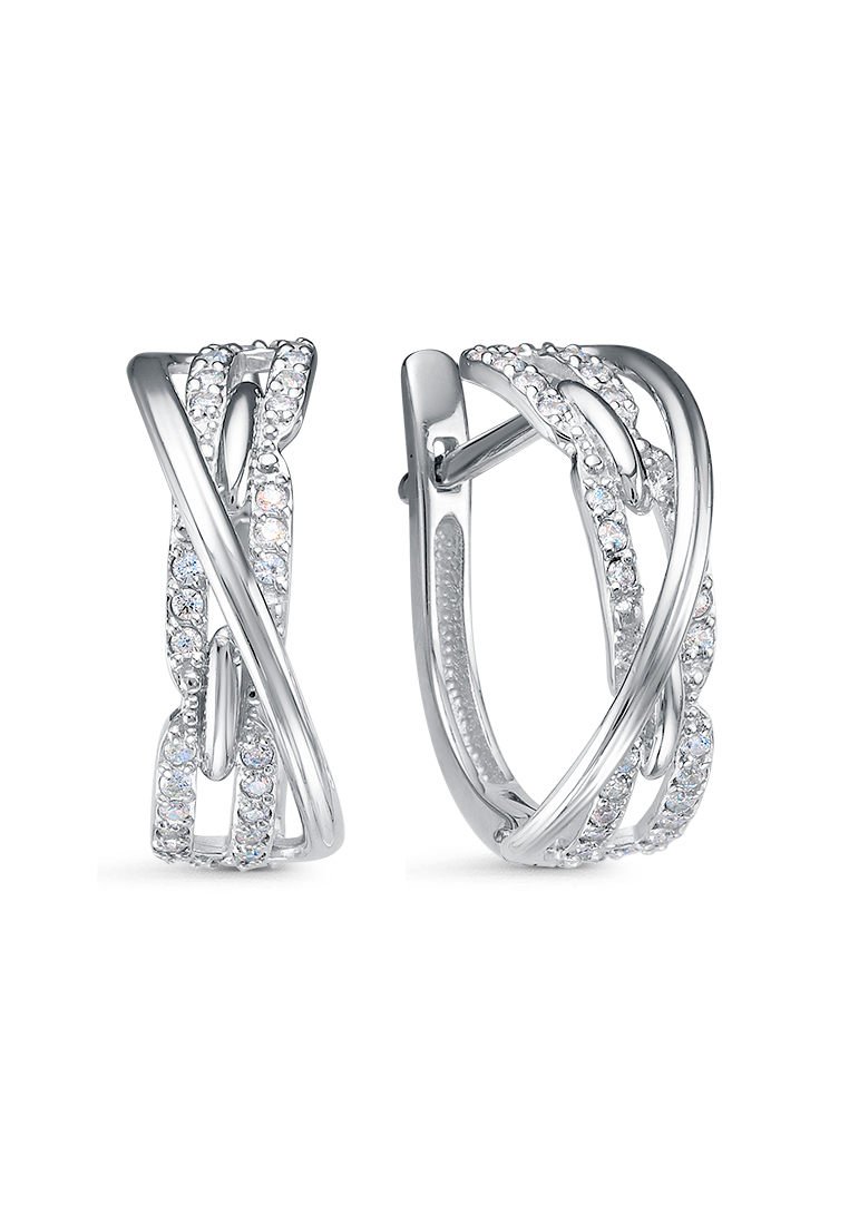 

Серьги из серебра Kari Jewelry с1204258, фианит, с1204258