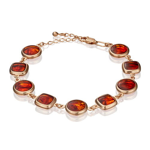 

Браслет из красного золота с янтарем р. 20 PLATINA jewelry 05-0600-00-271-1110-46, 05-0600-00-271-1110-46