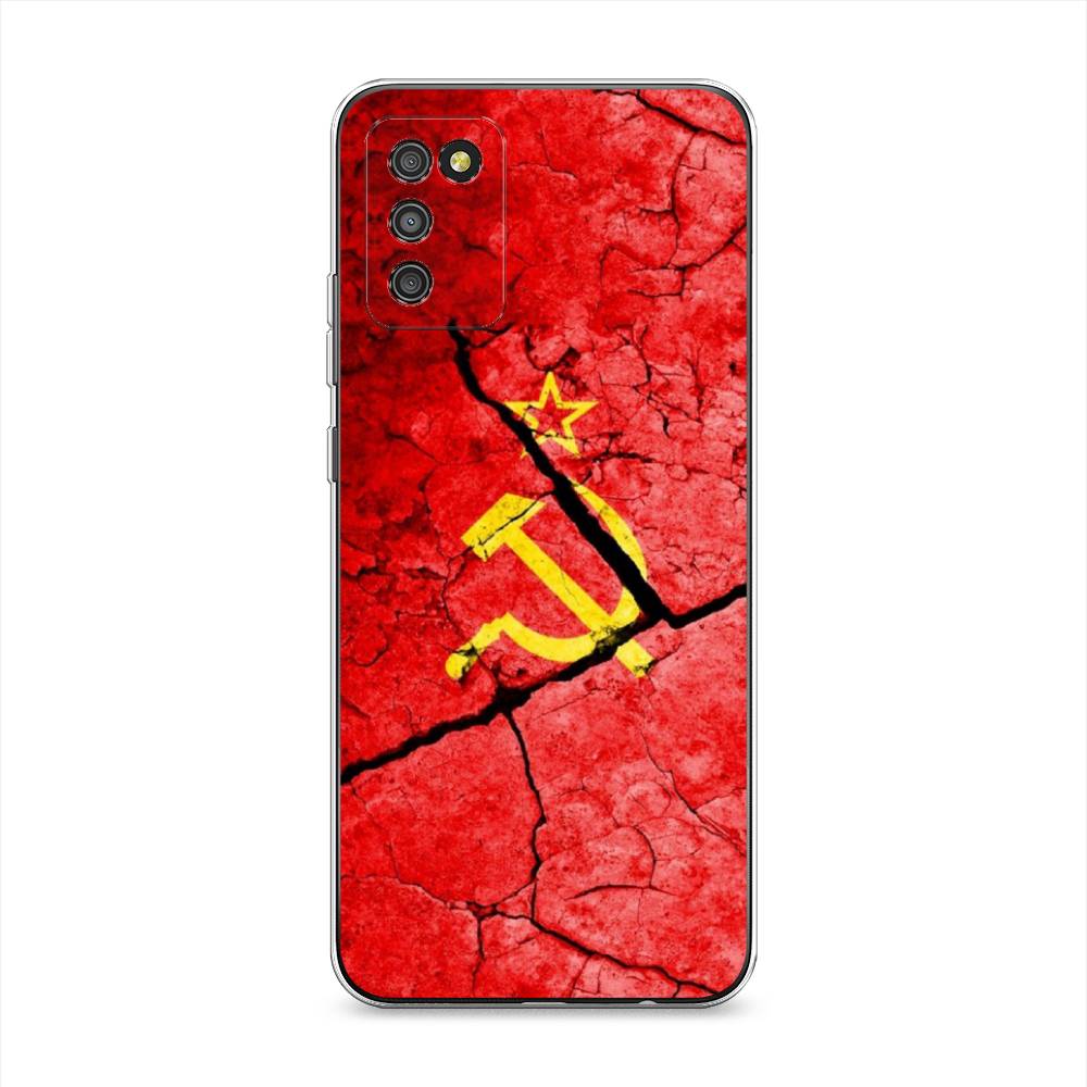 

Чехол Awog на Samsung Galaxy A02s / Самсунг A02s "СССР", Красный;черный;желтый, 2102350-5