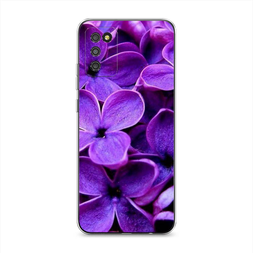 

Чехол Awog на Samsung Galaxy A02s / Самсунг A02s "Сирень крупная", 2102350-8