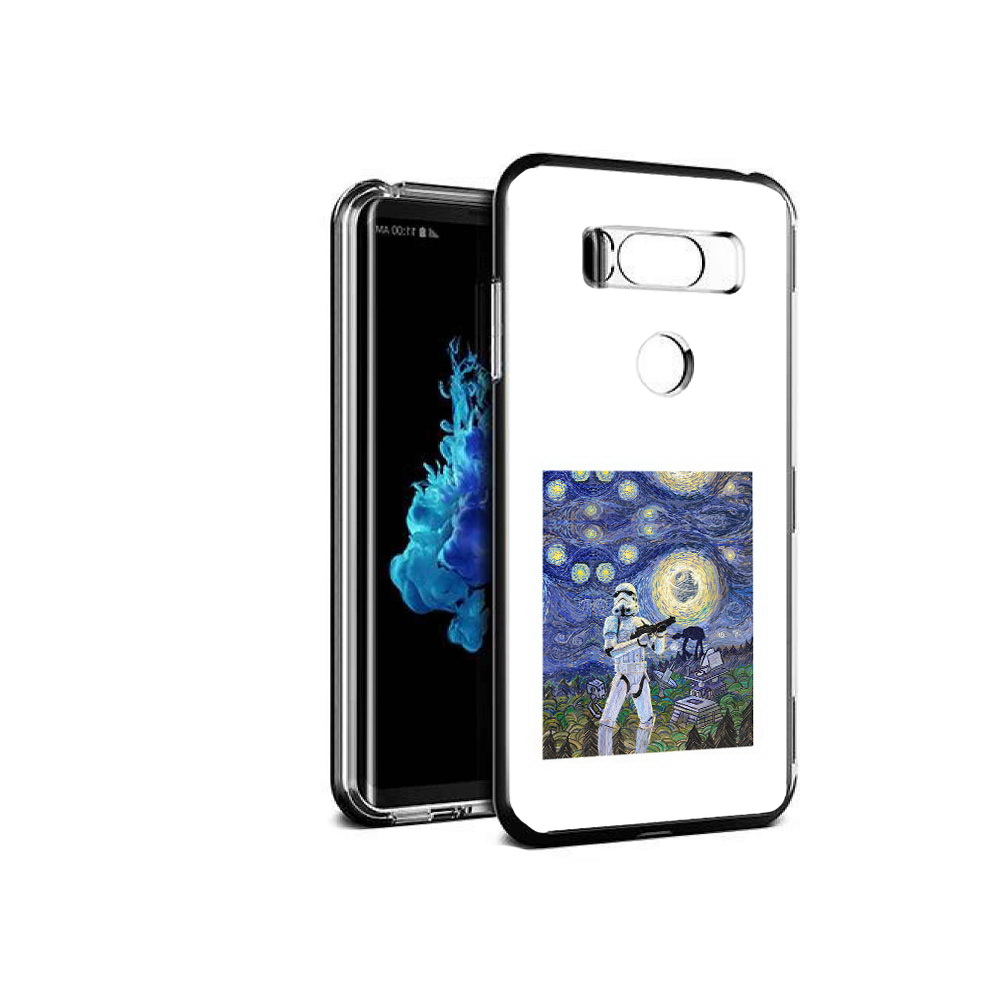 

Чехол MyPads Tocco для LG V30S star wars звездная ночь, Прозрачный, Tocco