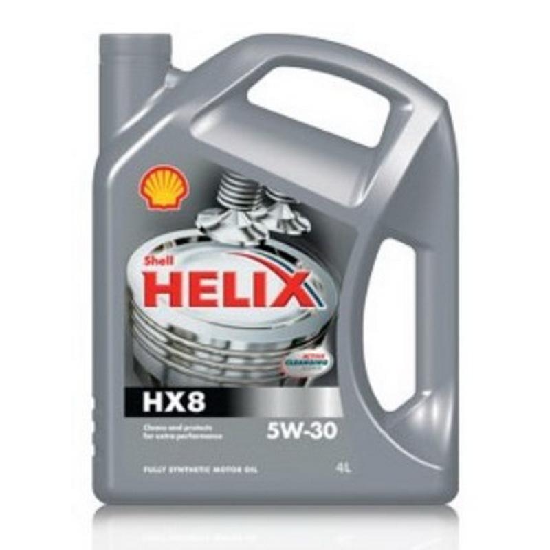 Моторное масло Shell Helix HX8 Syn 5W30 4л