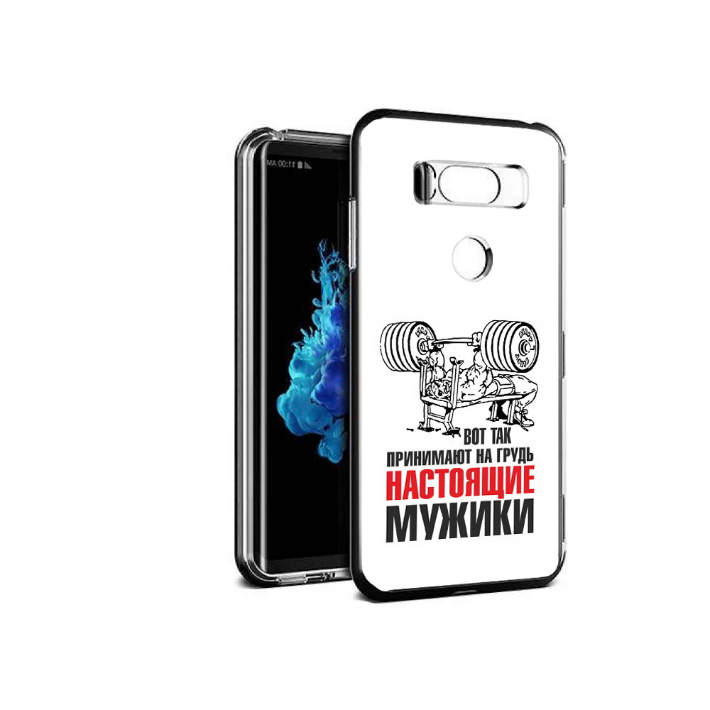 Чехол MyPads Tocco для LG V30S бодибилдинг для мужиков