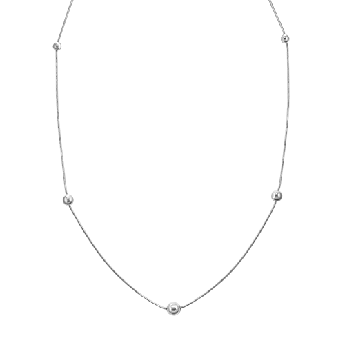 

Ожерелье-цепь из белого золота 50 см PLATINA jewelry 07-0209-00-000-1120-01, 07-0209-00-000-1120-01