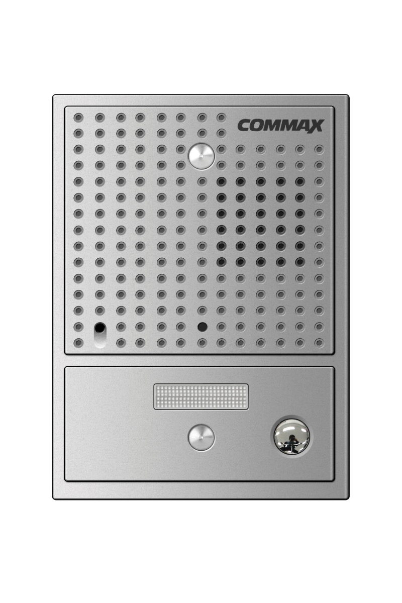 Вызывная видеопанель цветного видеодомофона COMMAX DRC-4CGN2 серебро