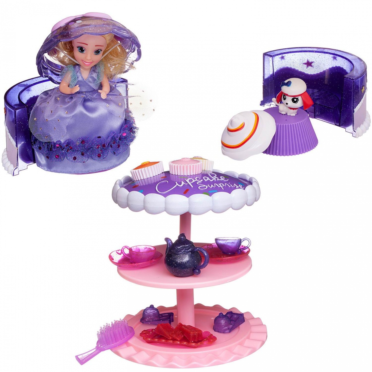 Игровой набор EMCO Cupcake Surprise Чайная вечеринка с куклой