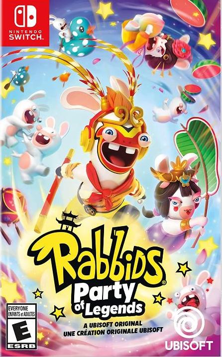 Игра Rabbids: Party of Legends (Кролики: Вечеринка легенд)(Nintendo Switch,русская версия)