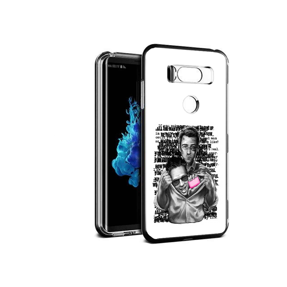 Чехол MyPads Tocco для LG V30S бойцовский клуб