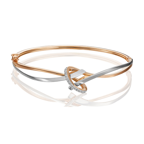 

Браслет из золота с фианитом р. 16,5 PLATINA jewelry 05-0625-00-401-1111-03, 05-0625-00-401-1111-03