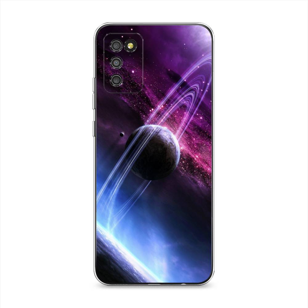 

Чехол Awog на Samsung Galaxy A02s / Самсунг A02s "Космос 17", Черный;фиолетовый, 2102350-4