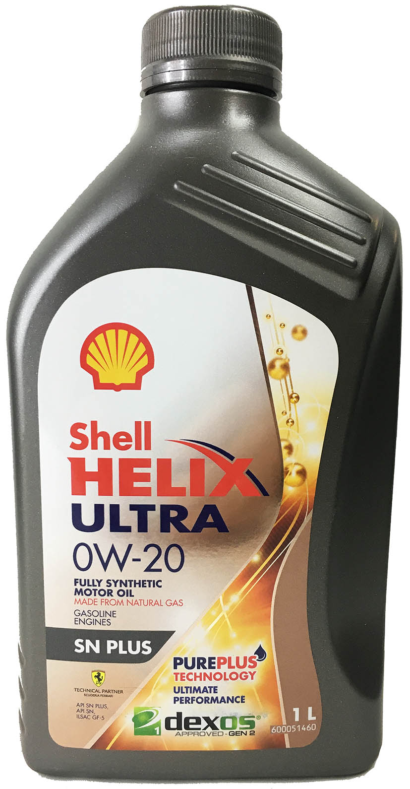 фото Моторное масло shell helix ultra 0w-20 sn 1л