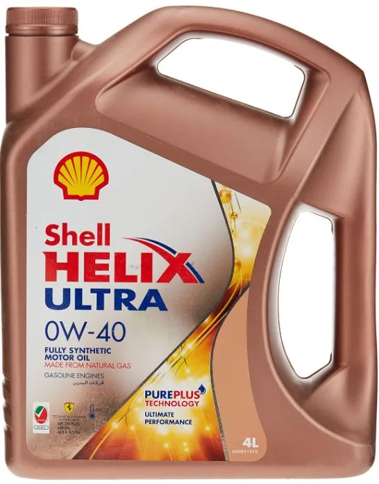 Моторное масло Shell Helix Ultra 550040759 0W40 4л