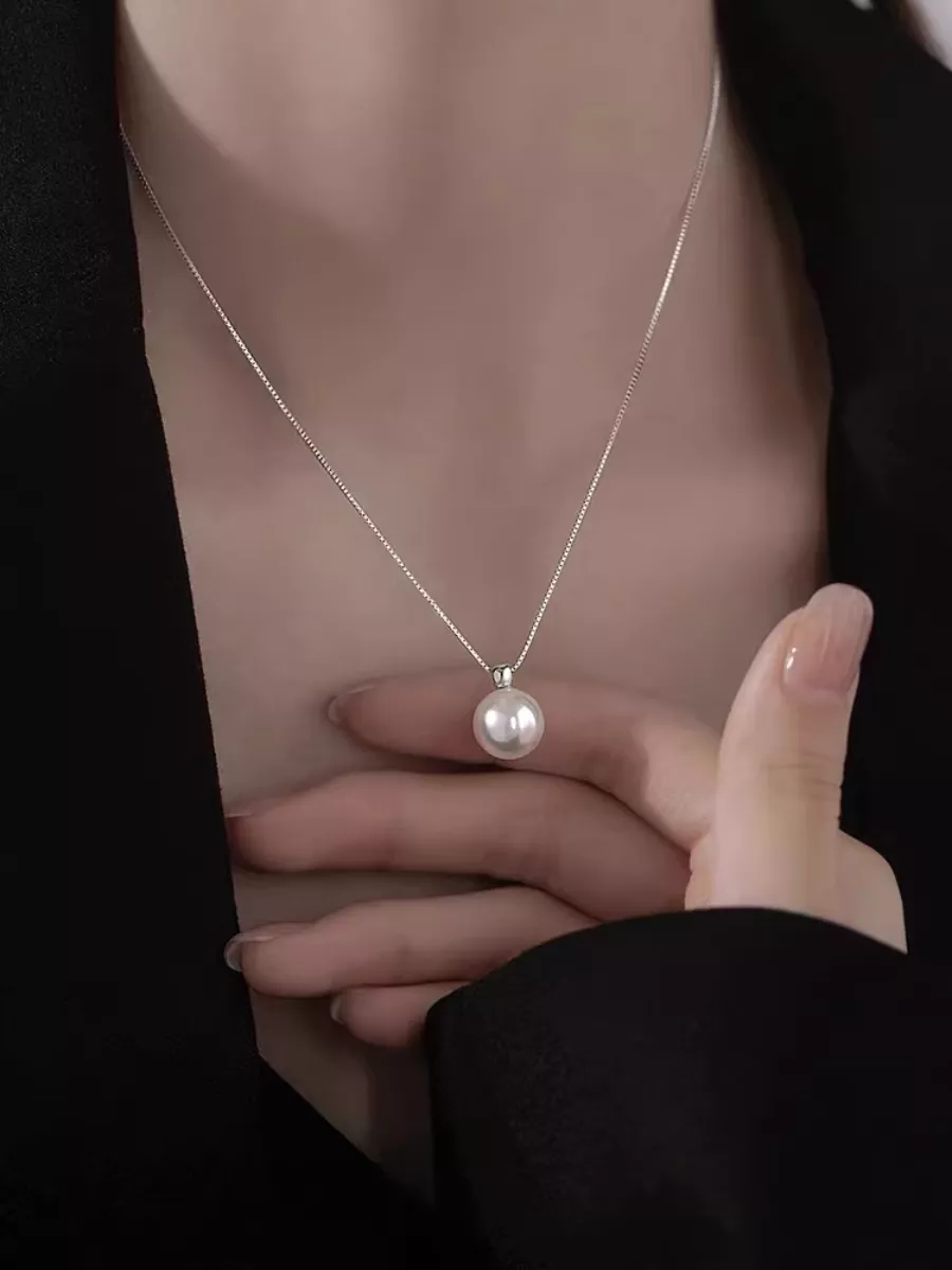 

Колье из ювелирного сплава 40 см Jewelry beauty 197561163, жемчуг искусственный, 197561163