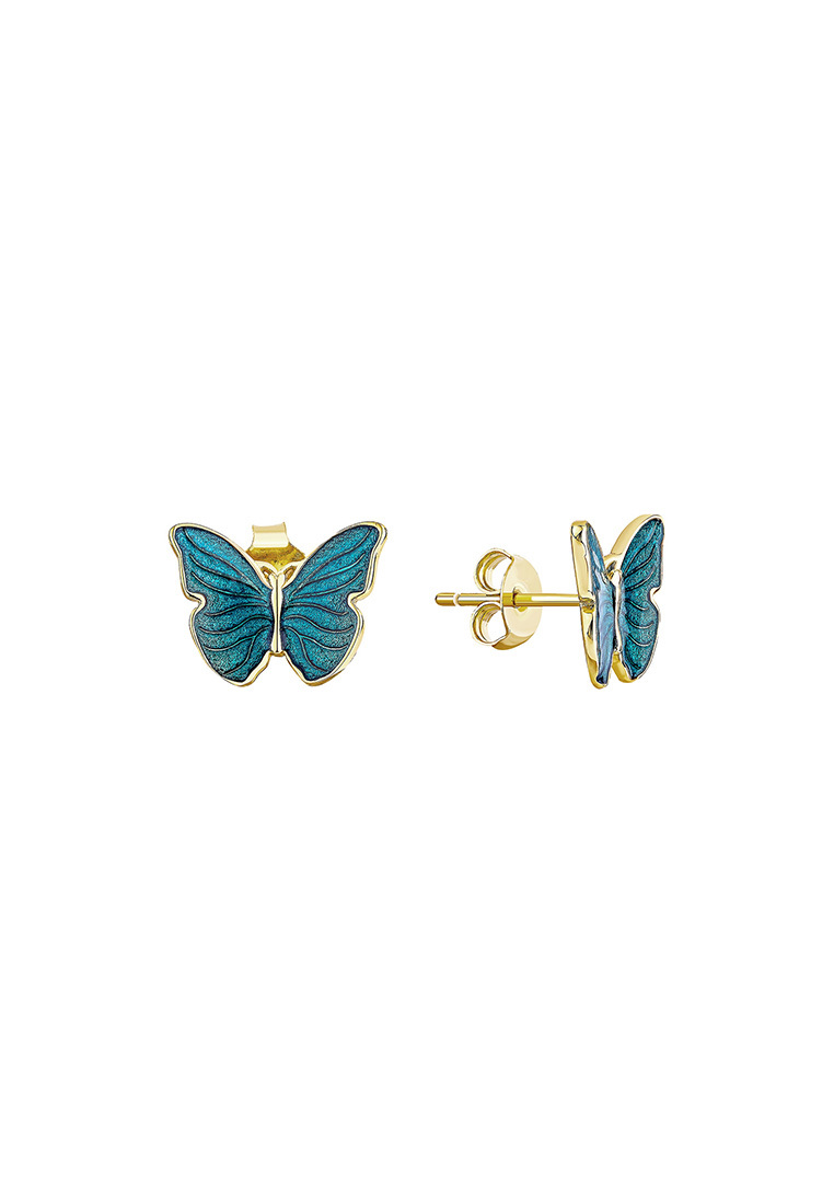 

Серьги из серебра Kari Jewelry СЛ-4018-ЭПЖ, эмаль, СЛ-4018-ЭПЖ