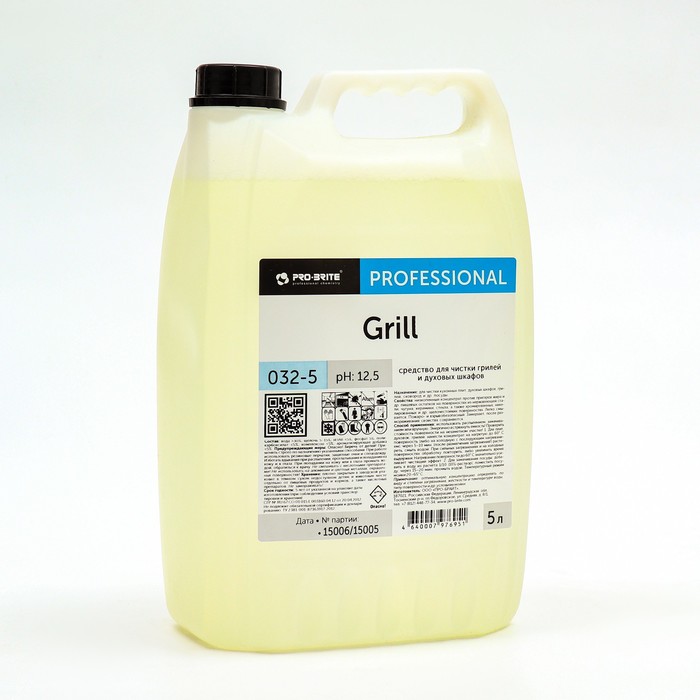 PRO BRITE Средство для очистки грилей и духовых шкафов Grill, 5 л