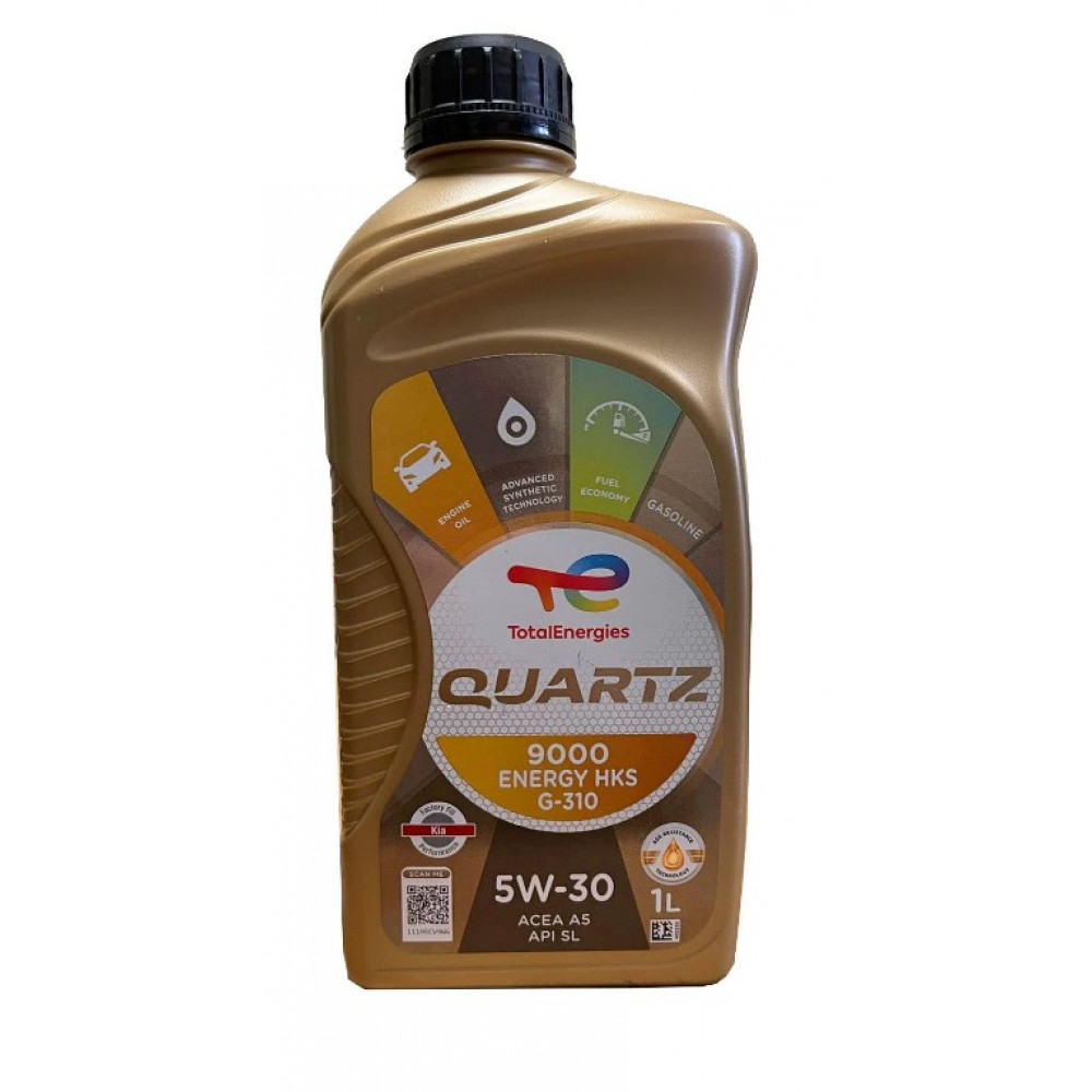 Моторное масло Total Quartz 9000 Energy HKS G-310 5W30 1л
