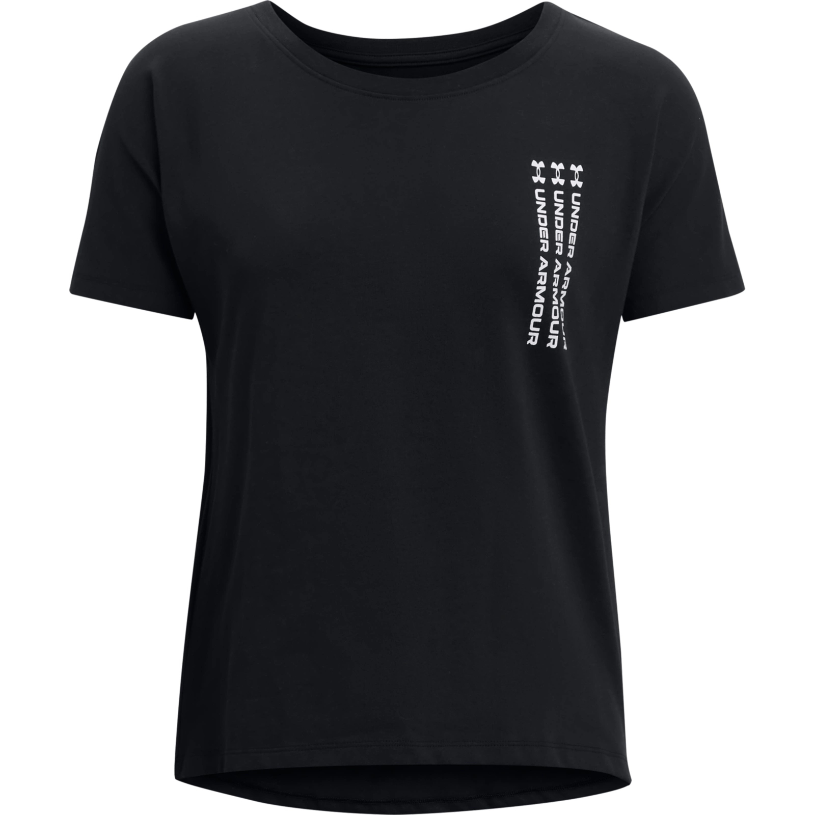 

Футболка женская Under Armour 1365777-001 черная XS, 1365777-001