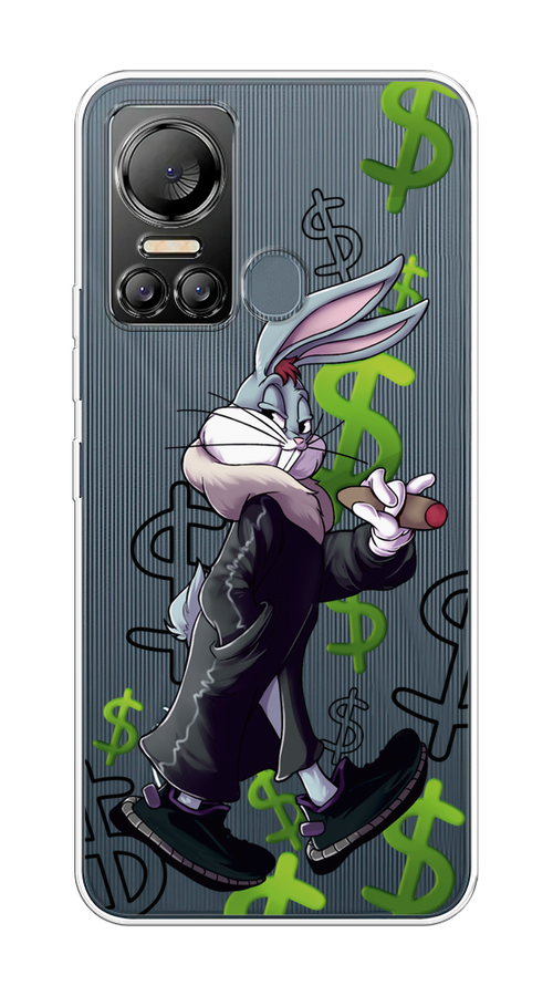 

Чехол на Itel Vision 5 "Rich Bugs Bunny", Зеленый;черный;голубой, 3201050-6