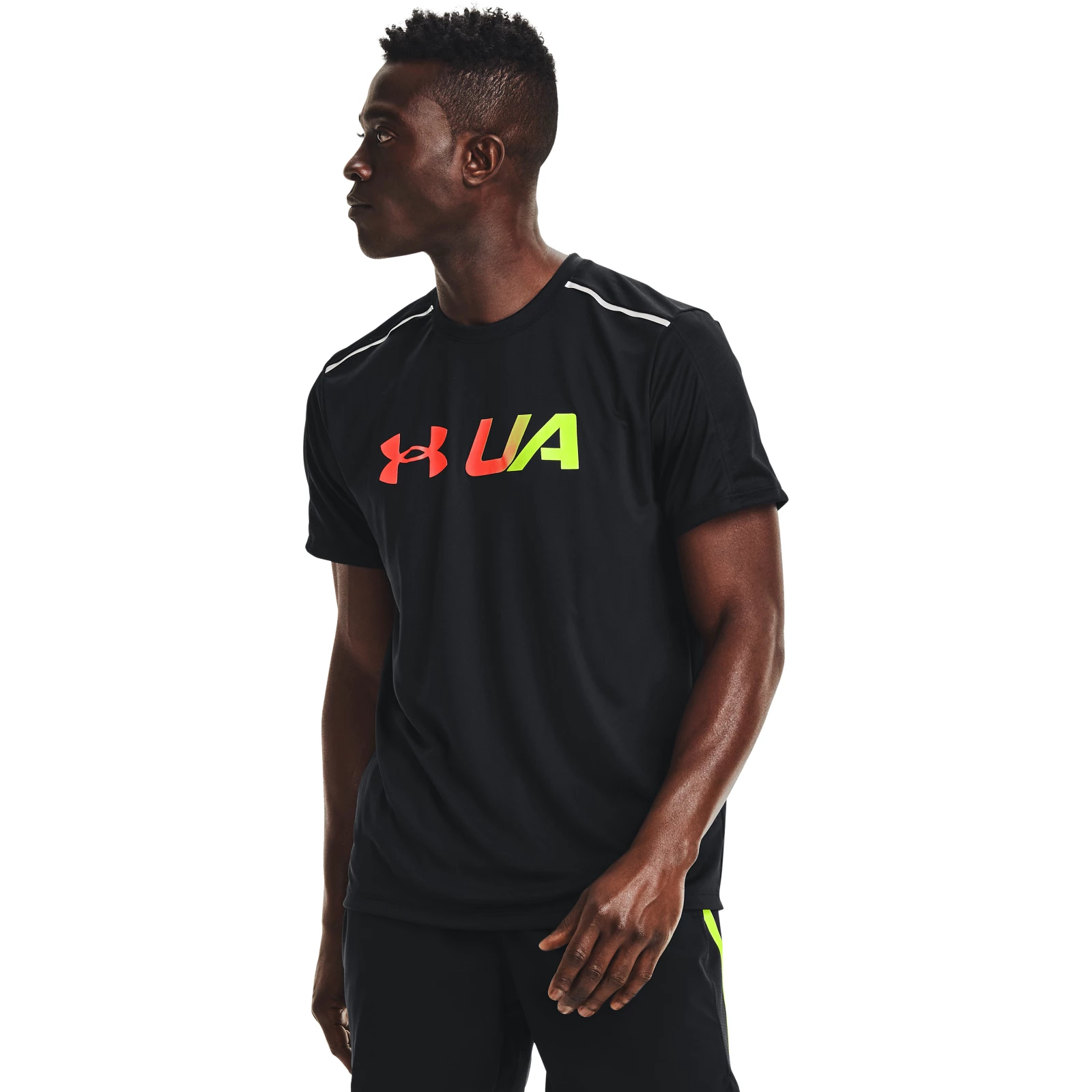 фото Футболка мужская under armour 1365696 черная s/m