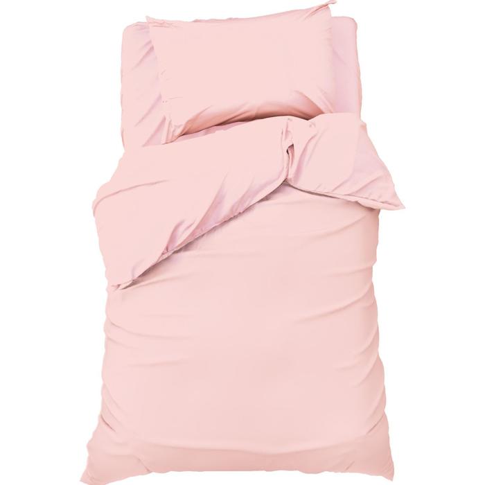 

Постельное белье "Этель" 1,5 сп Light pink 143х215 см, 150х214 см, 50х70 см -1 шт