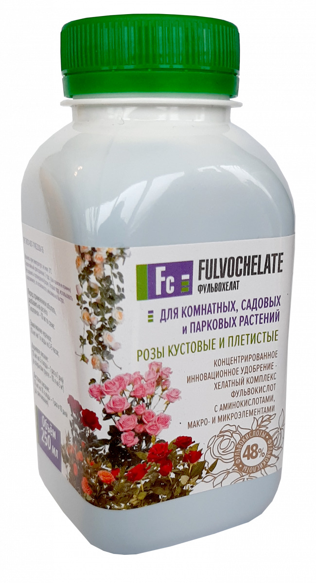 

Фитогормон для цветения Мера Фульвохелат для роз 250 мл, Для роз