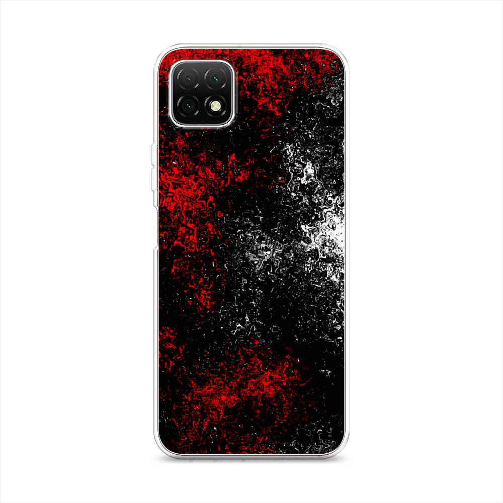 

Чехол на Wiko T3 "Монотипия", Красный;черный;белый, 3400150-3