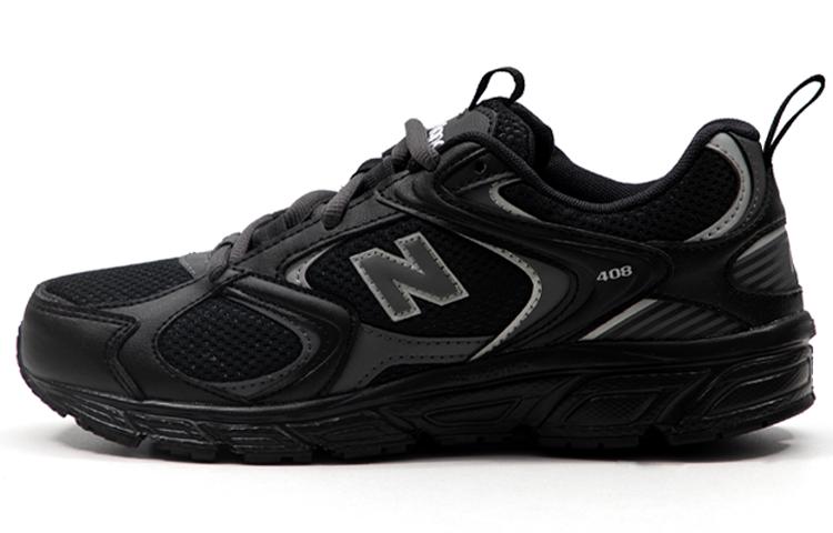 

Кроссовки унисекс New Balance 408 черные 45 EU, Черный, 408
