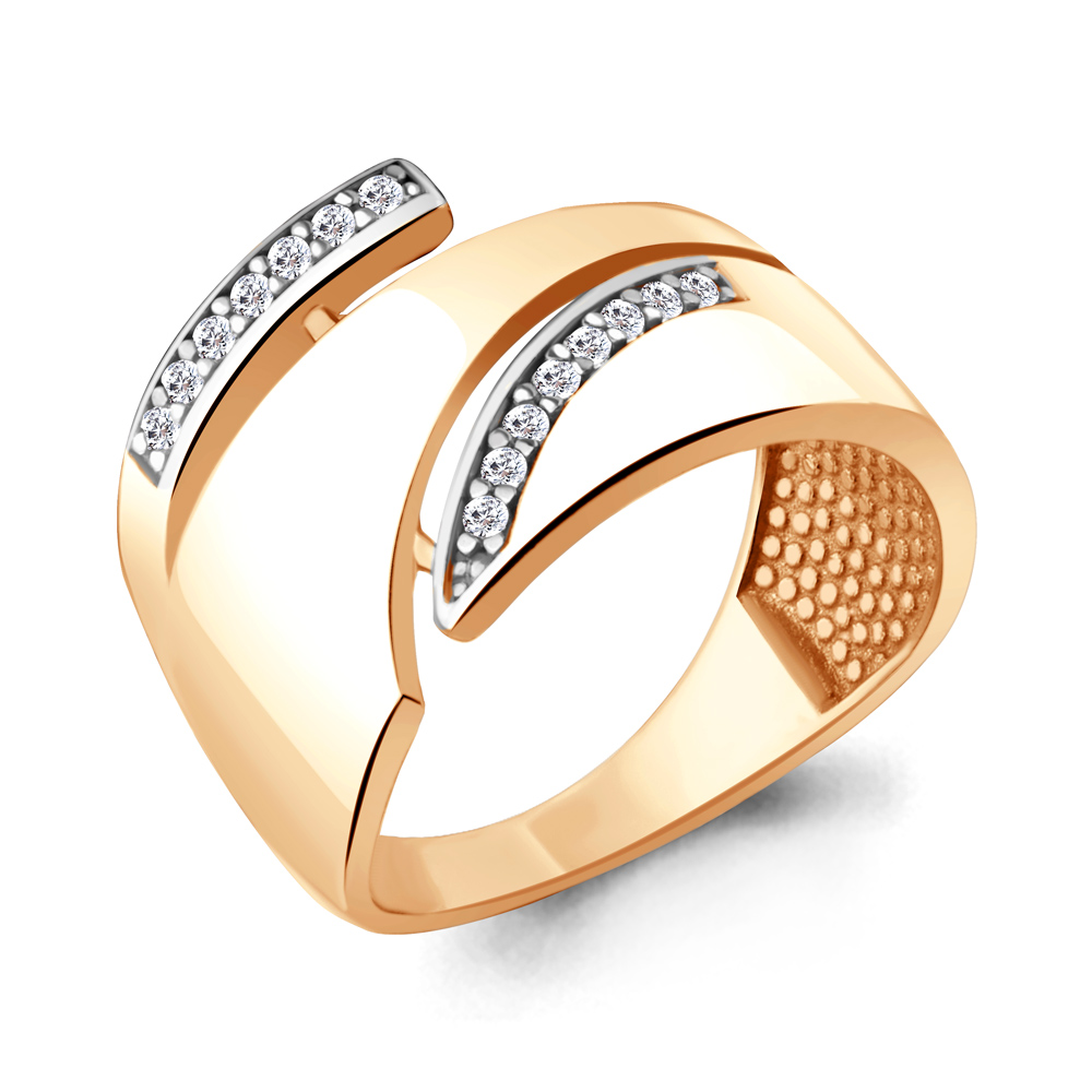 

Кольцо из серебра р.  AQUAMARINE 67840А_925_з, 67840А_925_з