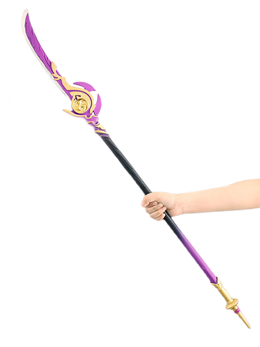 Игрушечное оружие StarFriend копье Геншин Импакт Сегун Райден Genshin Impact, 100 см