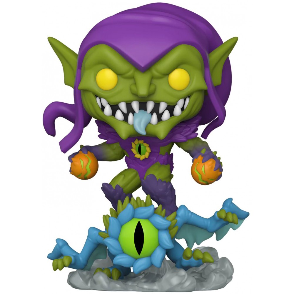 фото Фигурка funko pop! bobble marvel mech strike monster hunters green goblin 61523