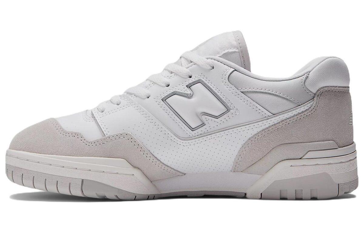 

Кеды унисекс New Balance NB 550 белые 40.5 EU, Белый, NB 550