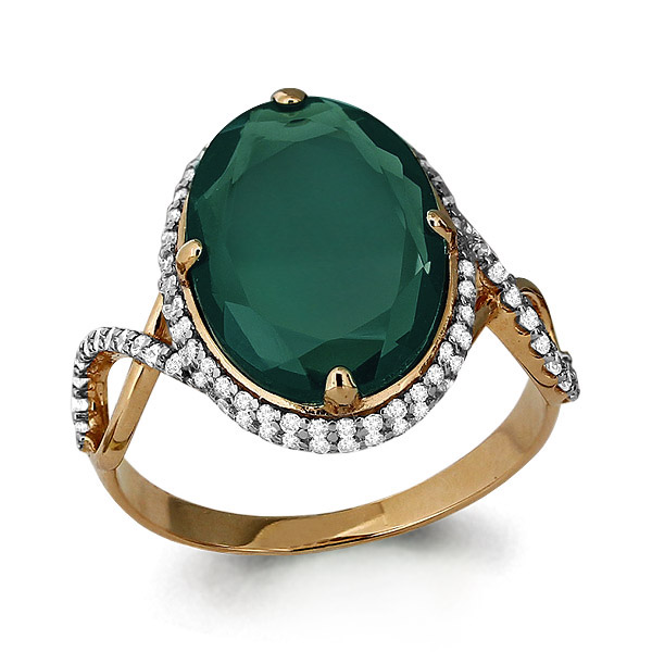 

Кольцо из серебра р. 17,5 AQUAMARINE 6548209А_925_з, 6548209А_925_з