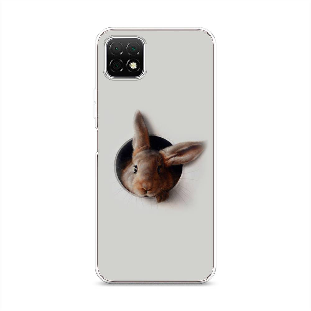 

Чехол на Wiko T3 "Любопытный кролик", Серый;коричневый, 3400150-1