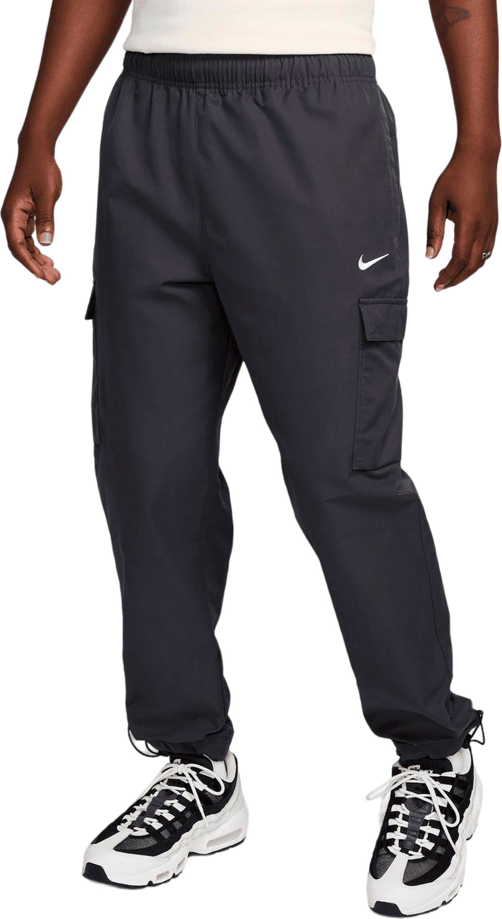 

Спортивные брюки мужские Nike M nsw sw air play wv pant серые L, Серый, M nsw sw air play wv pant