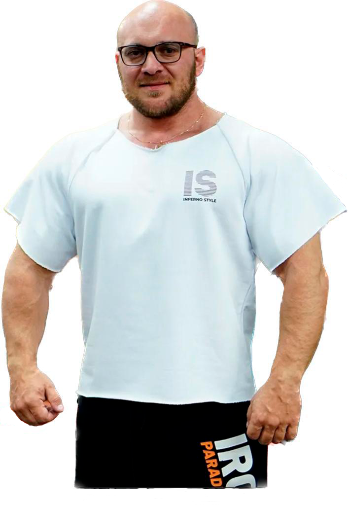 

Футболка мужская INFERNO style Ф-002 белая 2XL, Белый, Ф-002