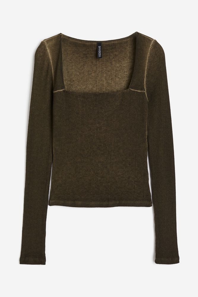 

Джемпер женский H&M 1227806 хаки XS, 1227806