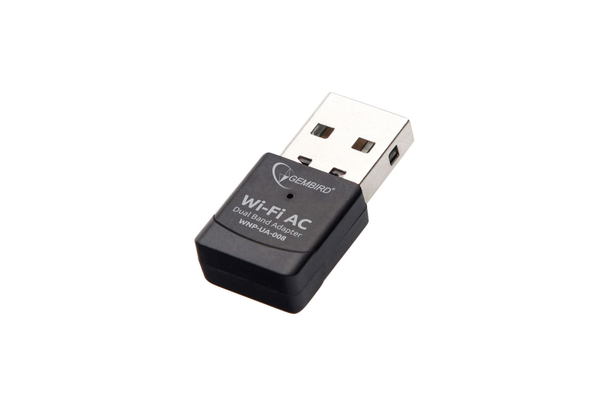 Сетевой двухдиапазонный Wi-Fi мини USB-адаптер Gembird 600 Мбит, USB, 802.11b/g/n/ac/а