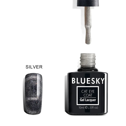 

Гель-лак Bluesky Cat Eye Diamond Silver