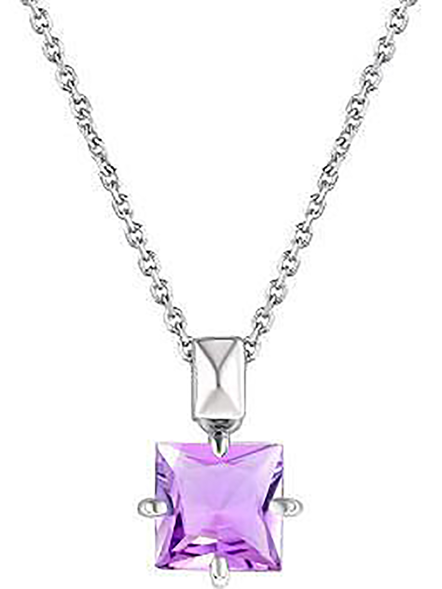 

Колье с аметистом из серебра Алкор серебро 06-2093_00АМ-00, 06-2093_00АМ-00