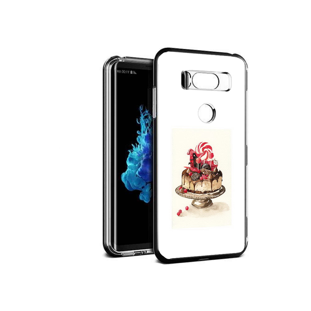 

Чехол MyPads Tocco для LG V30S вкусный торт, Прозрачный, Tocco