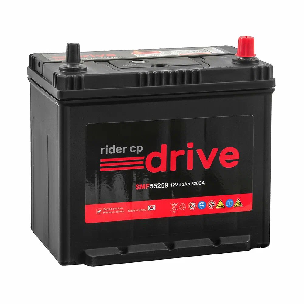 

Аккумулятор RDRIVE ASIA 52 Ач 520А П/П 55260 Rdrive 55260