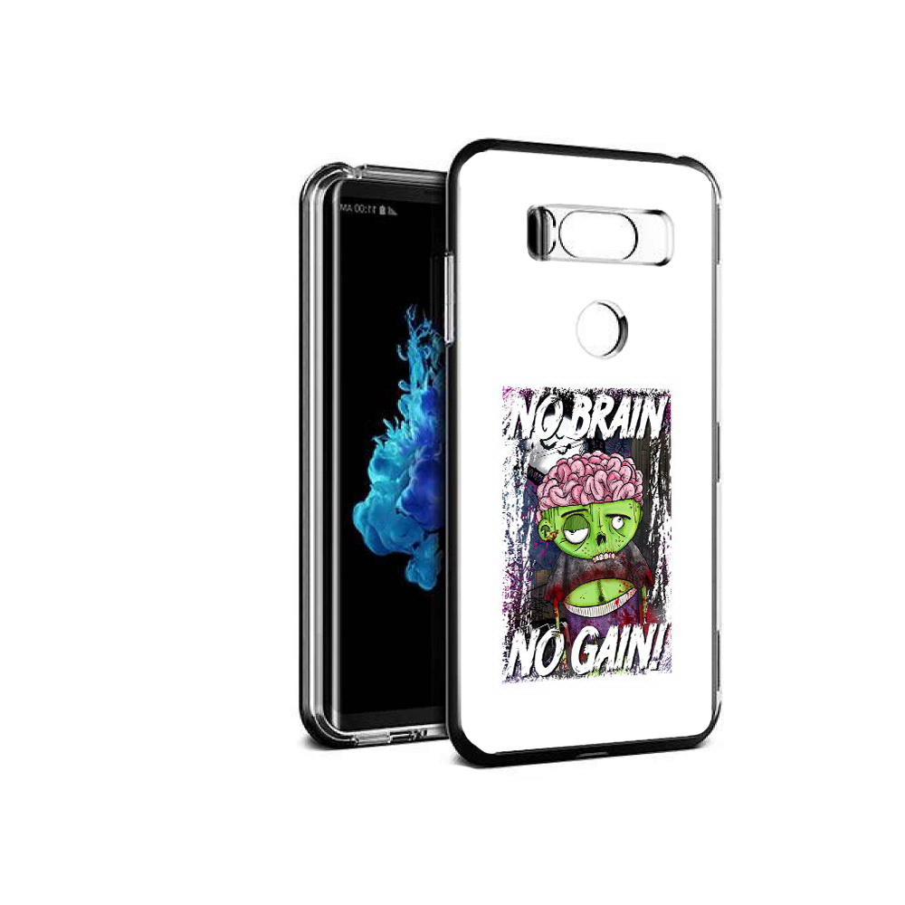 

Чехол MyPads Tocco для LG V30S глупый зомби, Прозрачный, Tocco