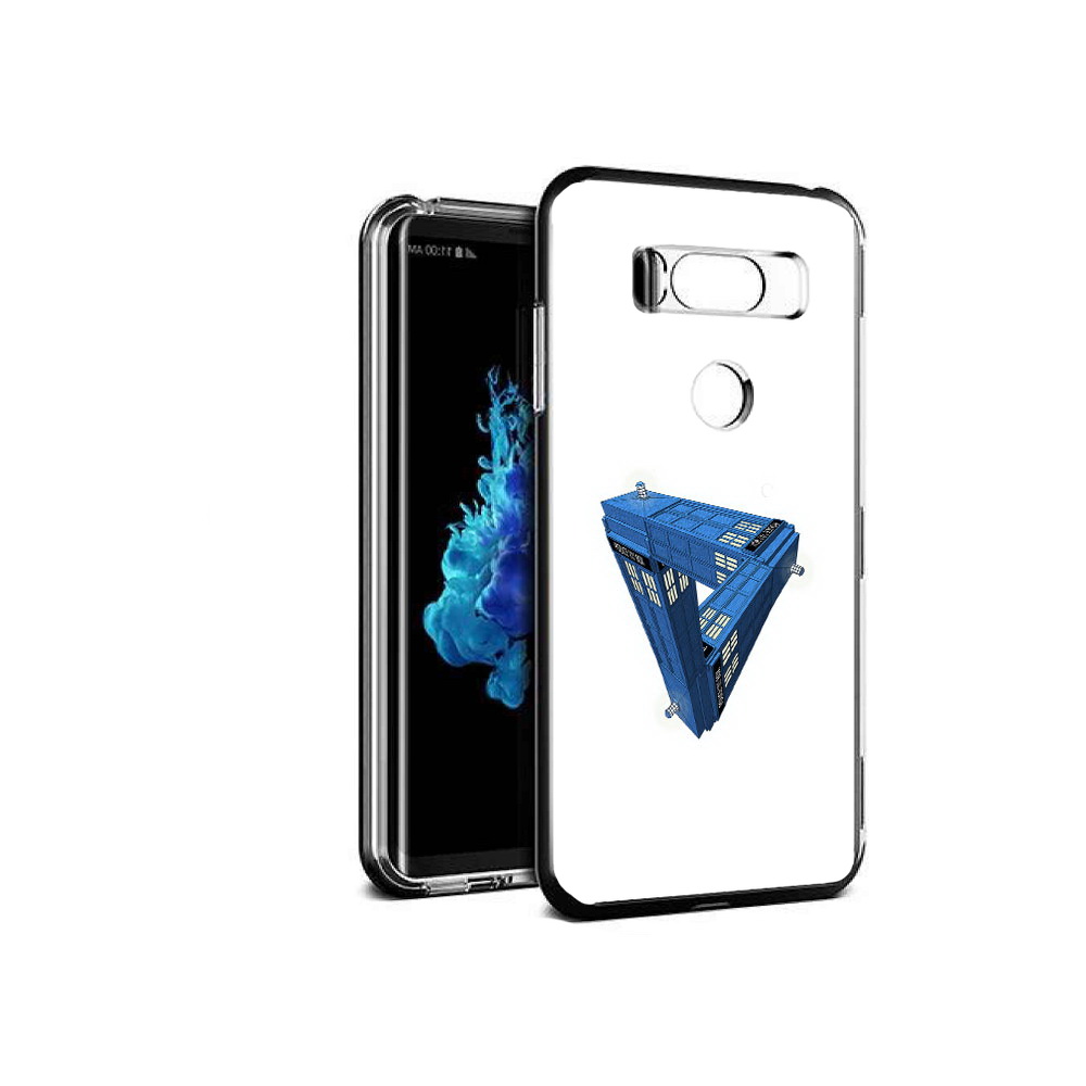 

Чехол MyPads Tocco для LG V30S головолока абстракция, Прозрачный, Tocco