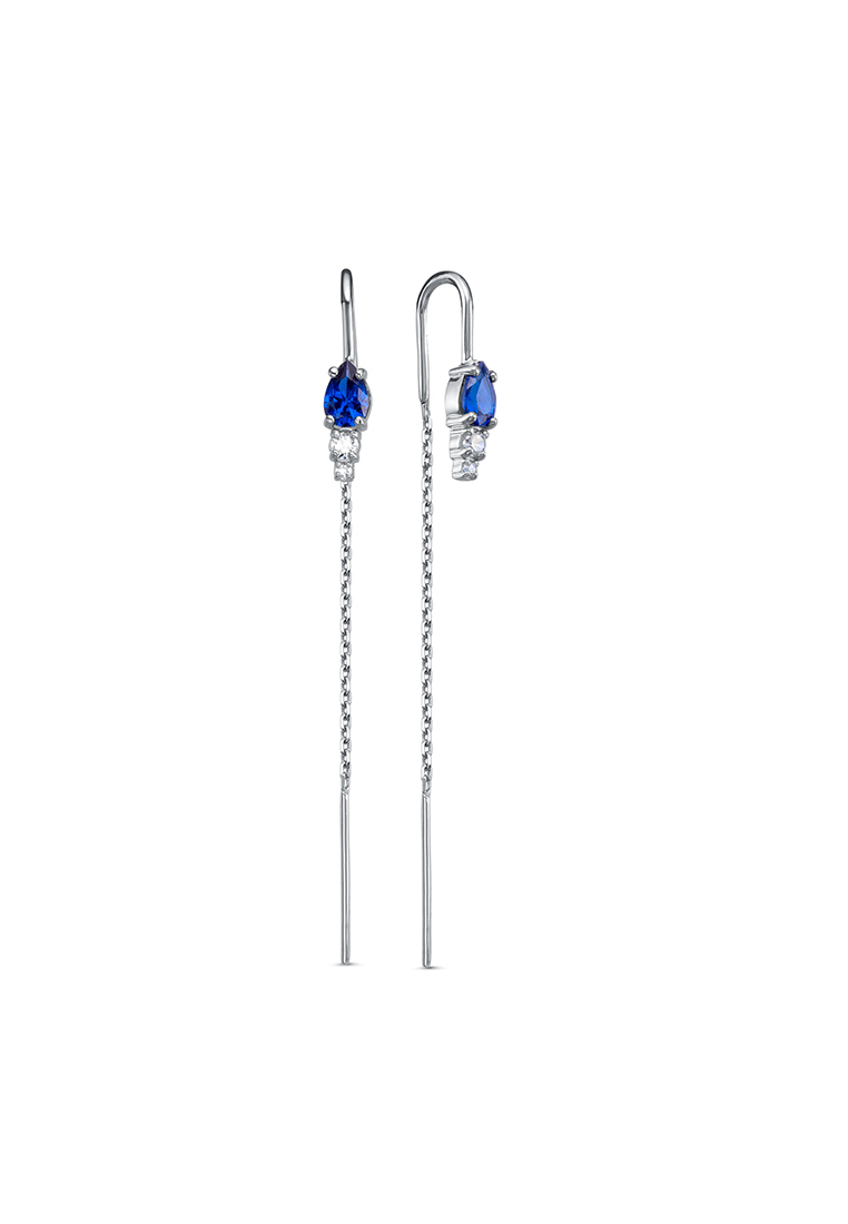 

Серьги из серебра Kari Jewelry 3901028299, фианит, 3901028299