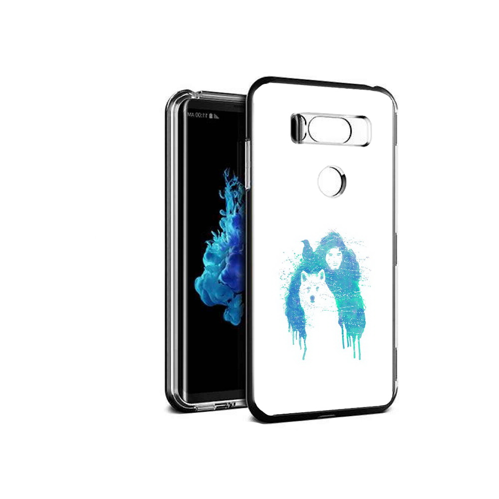 

Чехол MyPads Tocco для LG V30S джон сноу, Прозрачный, Tocco