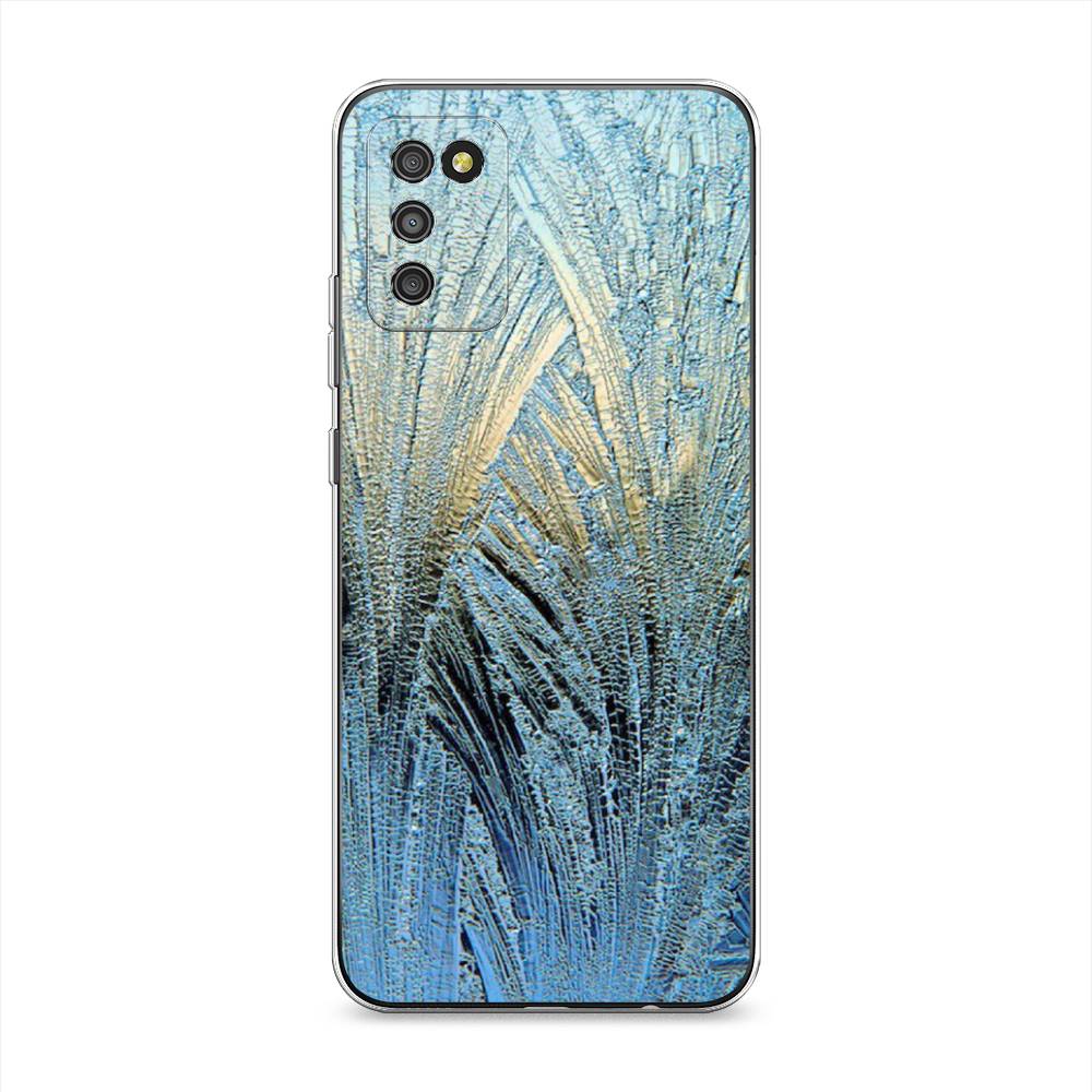 

Чехол Awog на Samsung Galaxy A02s / Самсунг A02s "Лёд", Голубой, 2102350-4