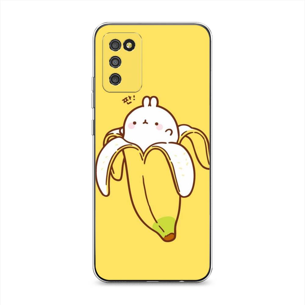 

Чехол Awog на Samsung Galaxy A02s / Самсунг A02s "Зайчик-бананчик", Желтый;белый, 2102350-2